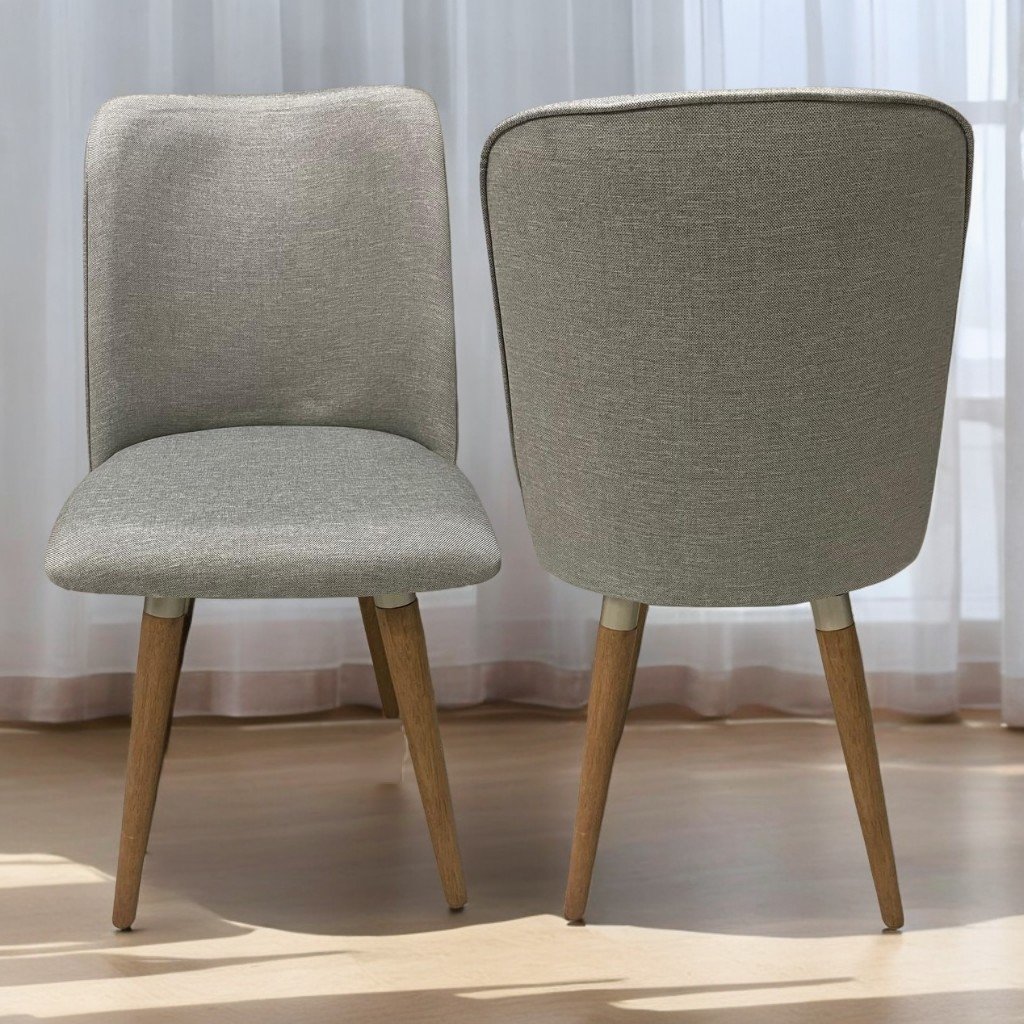 Kit 2 Cadeiras Giratória Dakota M2 Cinza Grafite – MÓVEIS PROVÍNCIA