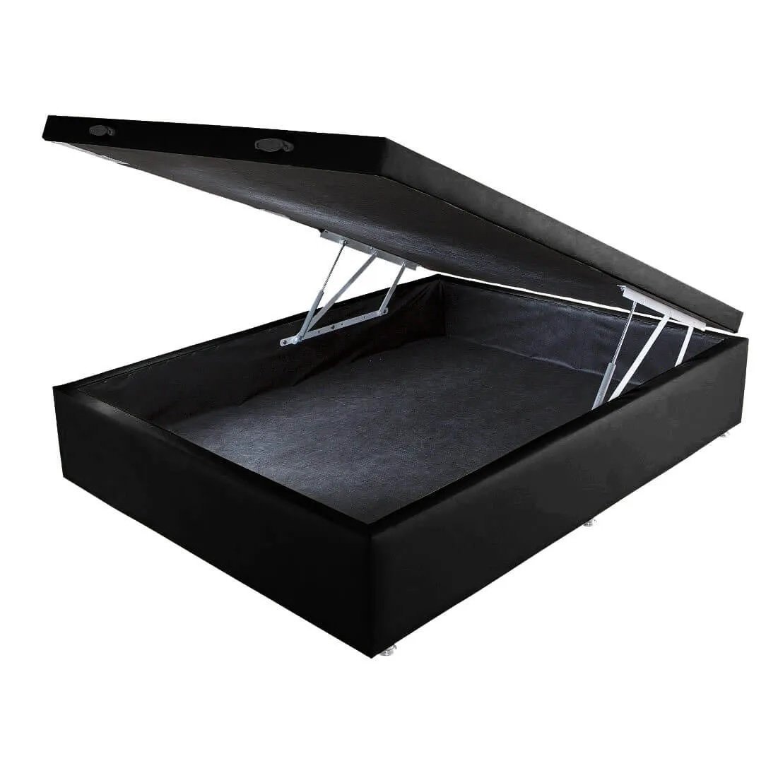 Base Box Casal Baú Preto – BIOSTAR