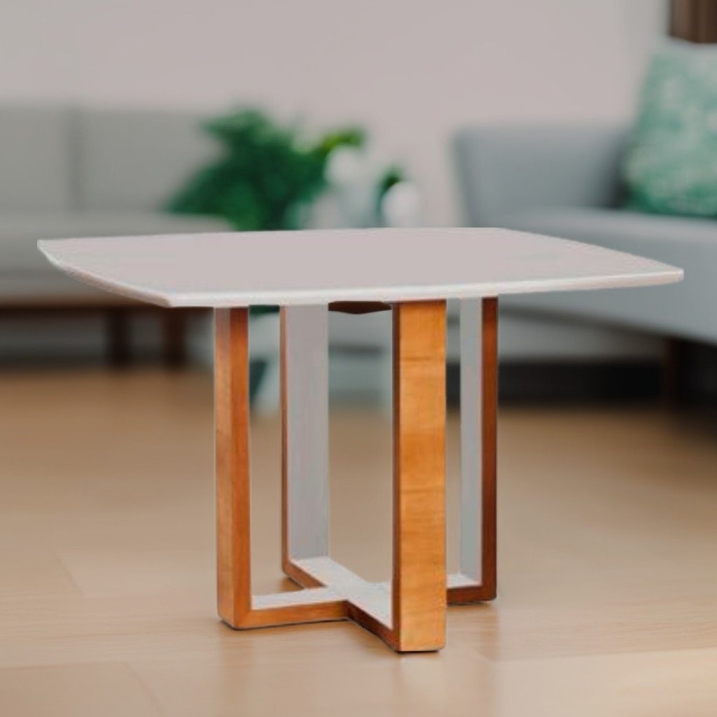 Mesa Atlas Mel/Off White Canto Barril 120×90 – ART ASSENTOS