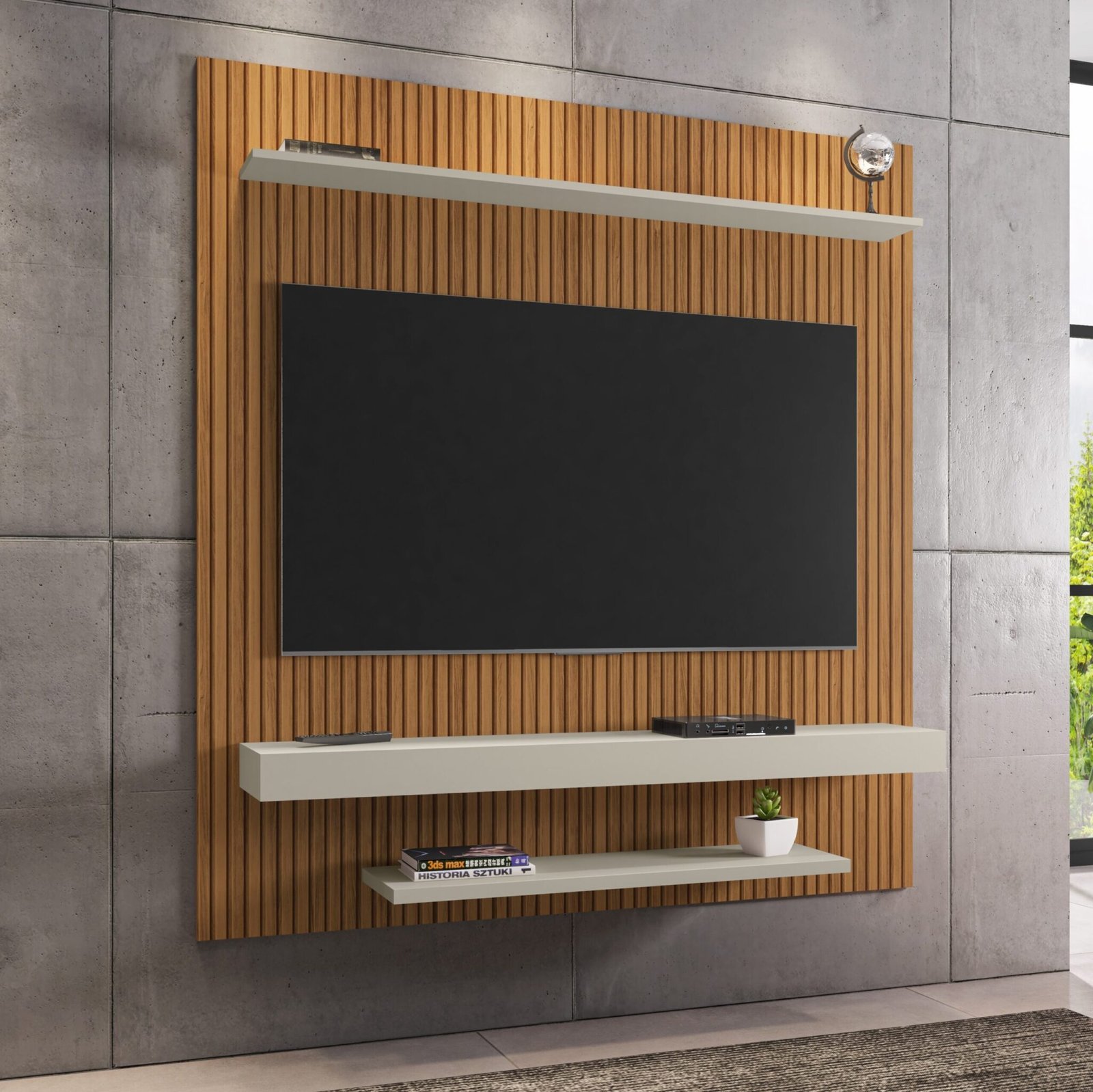 Painel Leme Ripado/Off White – BECHARA