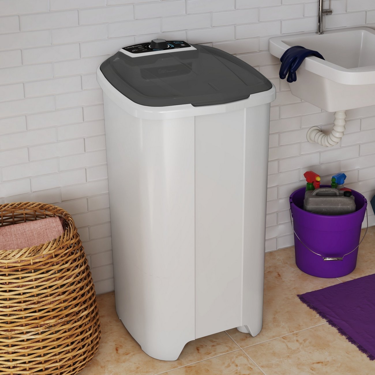 Tanquinho Semiautomático Newmaq 10 Kg