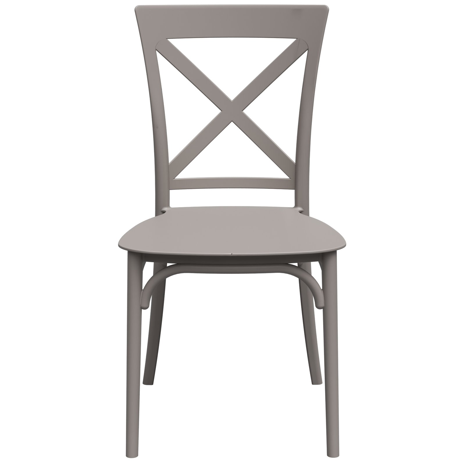 Cadeira Robust Cross Nude – FORTE PLASTICO - Imagem 2