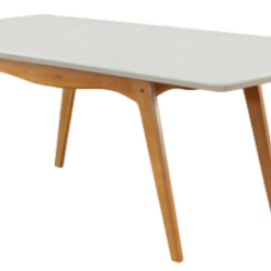 Mesa Escócia 120 Mel/Off White – ART ASSENTOS - Imagem 2