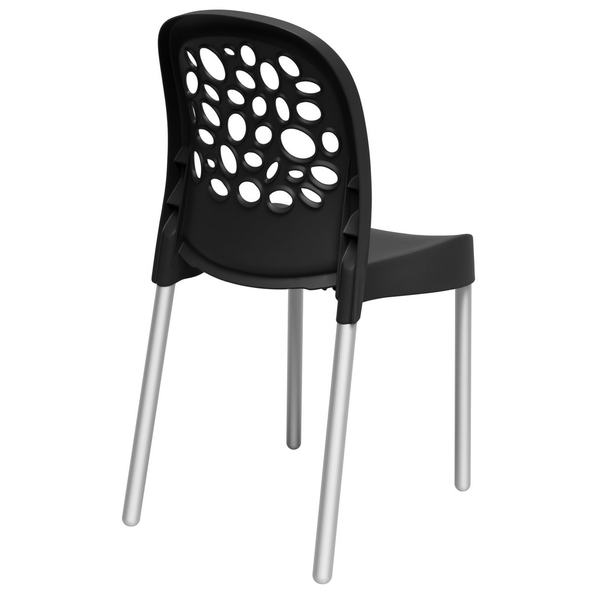 Cadeira Deluxe Preto – FORTE PLASTICO - Imagem 2