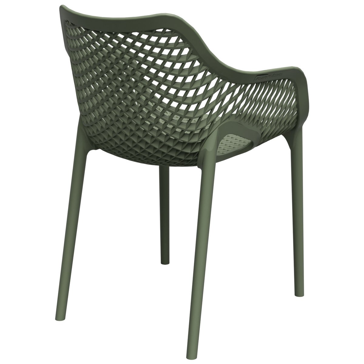 Poltrona Colméia Verde – FORTE PLÁSTICO - Imagem 2